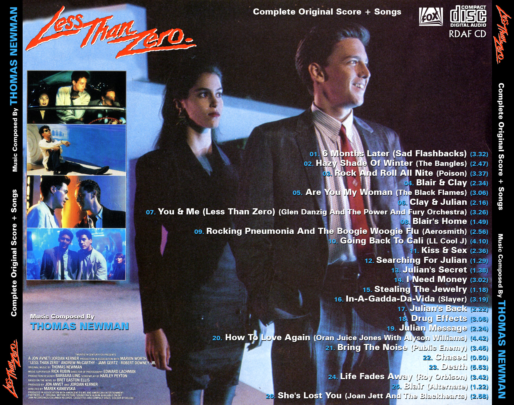 My Favorite Soundtrack: Less than Zero